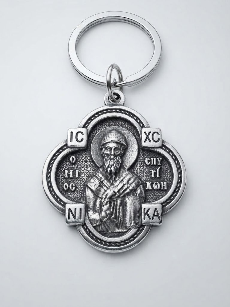 Брелок-ікона Св. Спиридон